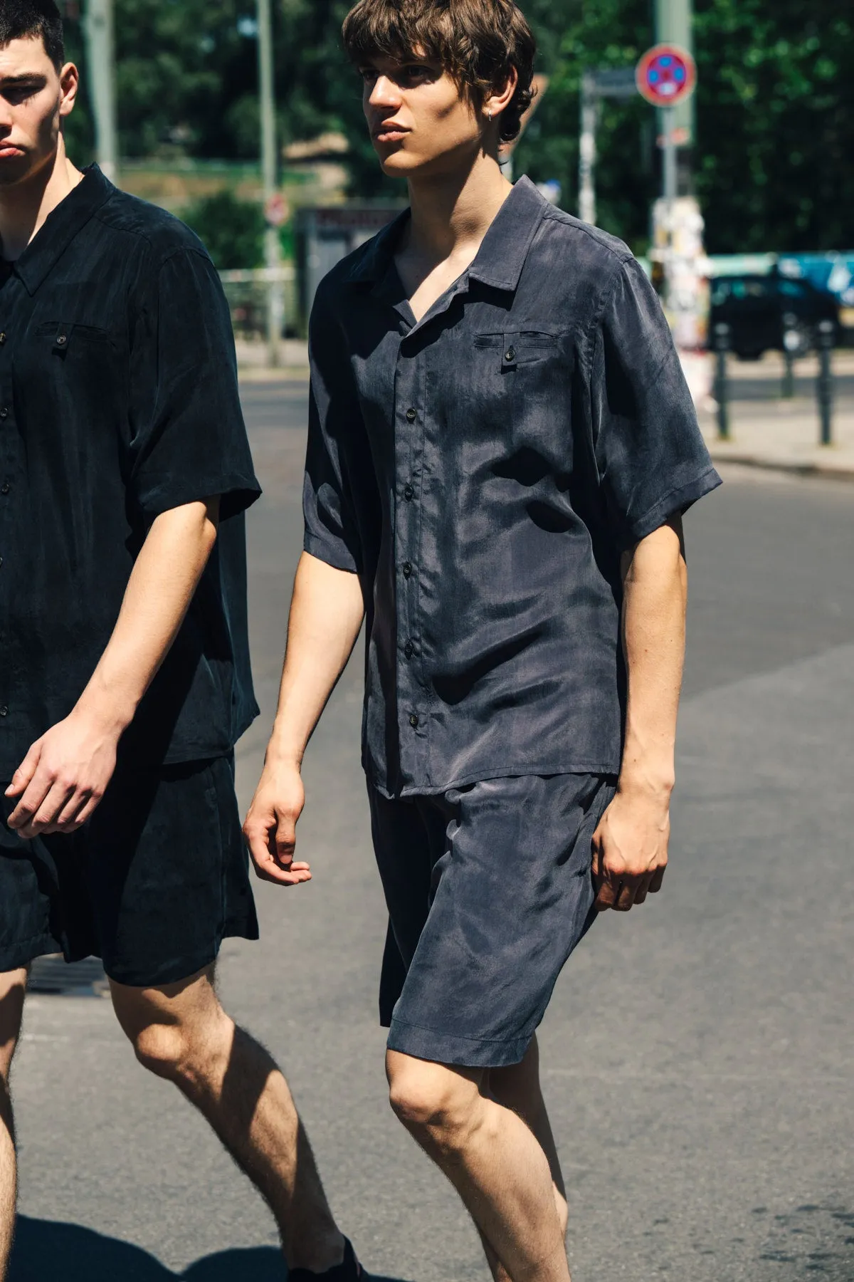 06 / Oftt Grandpa Cool Vegan Silk Shirt
