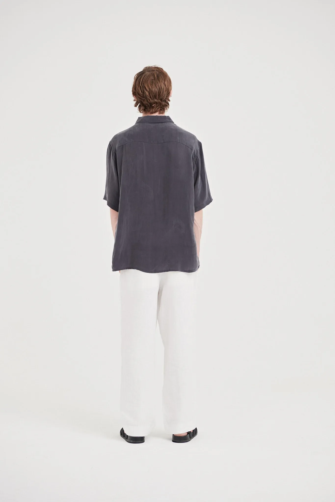 06 / Oftt Grandpa Cool Vegan Silk Shirt