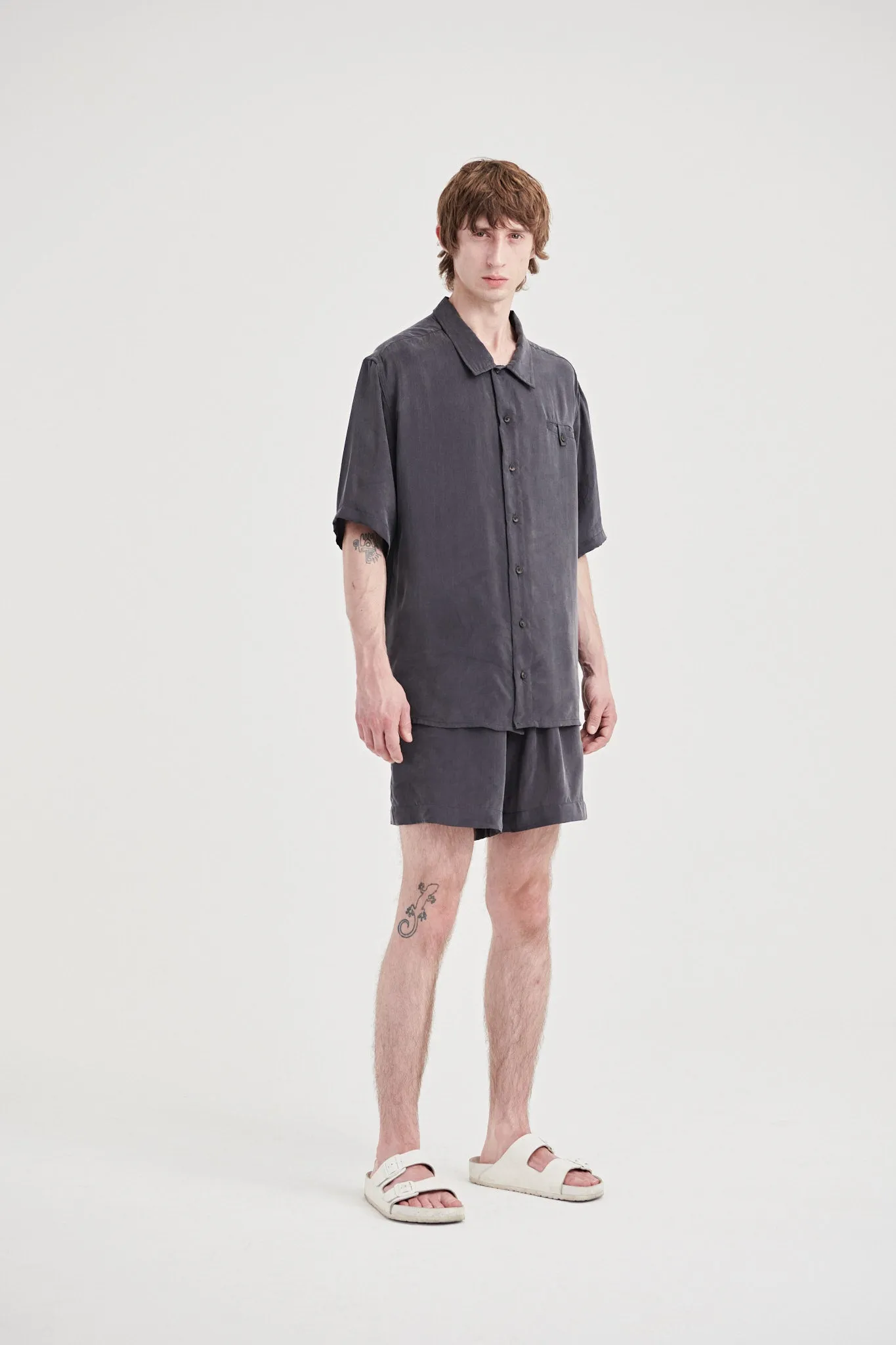 06 / Oftt Grandpa Cool Vegan Silk Shirt