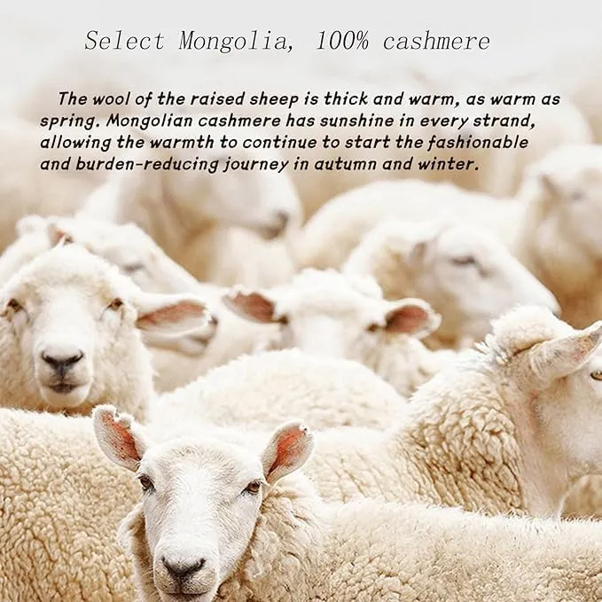 100% Cashmere Crew Neck Long Sleeve Soft Pullover Sweater Women's Cashmere Sweater