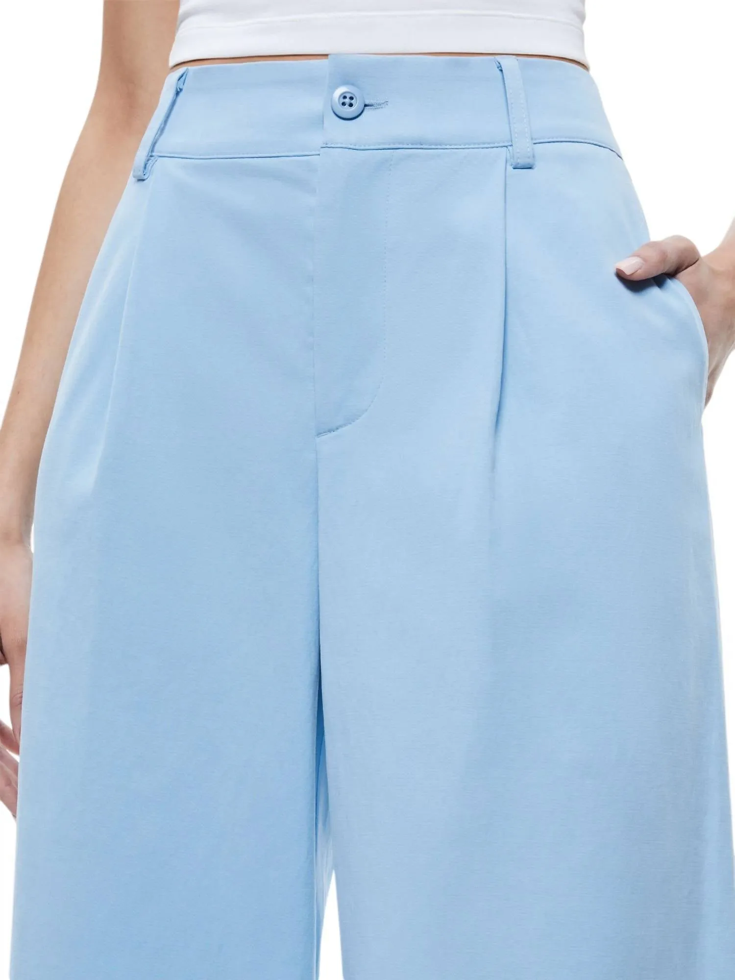 Alice   Olivia - Tomasa wide leg trousers