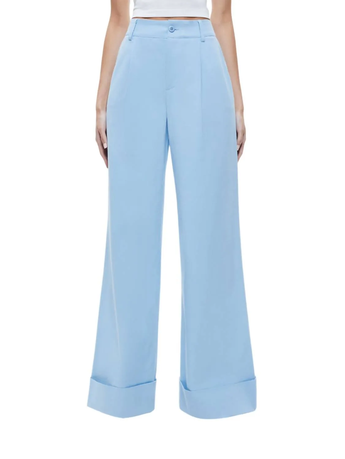 Alice   Olivia - Tomasa wide leg trousers