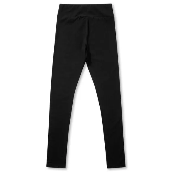 Be The Magic Leggings | Black on Black Stretch Logo Graphic Soft Cotton
