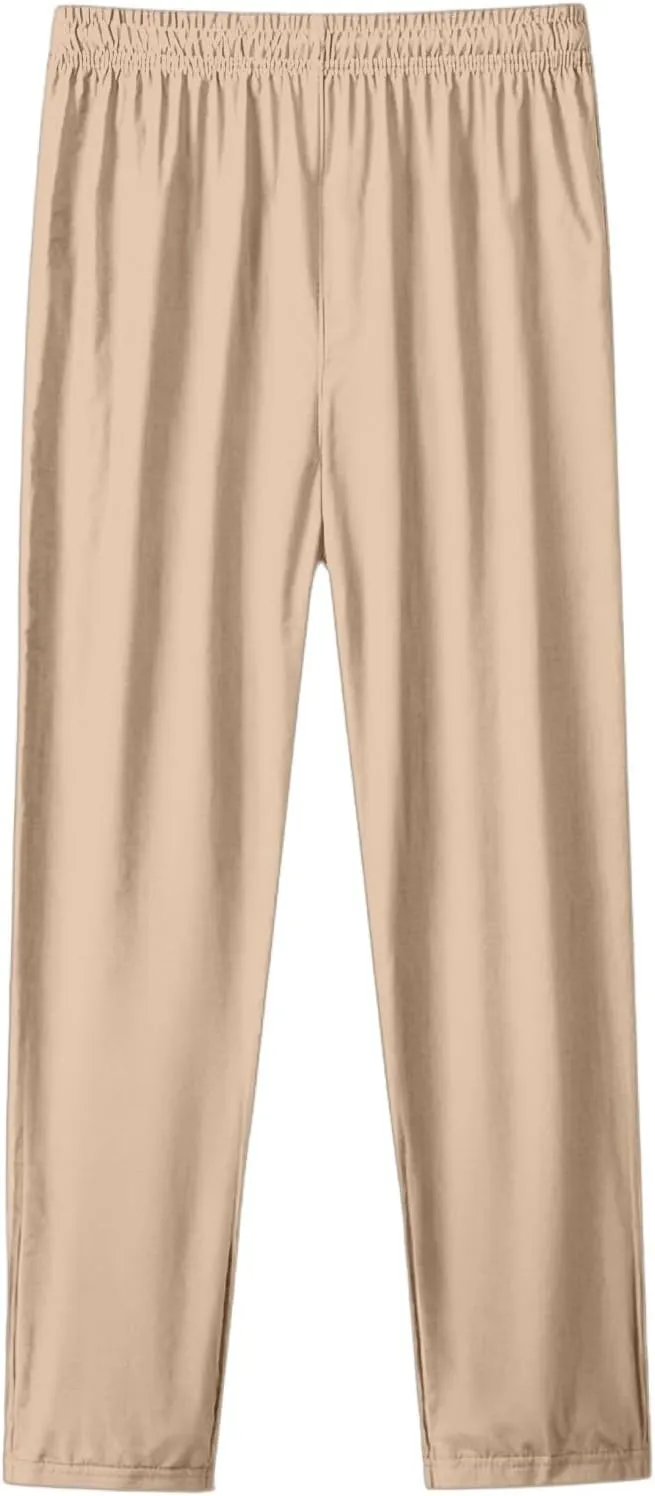 Beeswan Pants for Women Over 50 Stretch Active Breathable Pants Elastic Waist Quick Dry Glide Athletic Pant