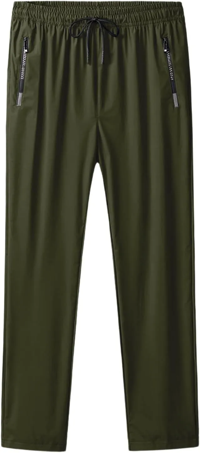 Beeswan Pants for Women Over 50 Stretch Active Breathable Pants Elastic Waist Quick Dry Glide Athletic Pant