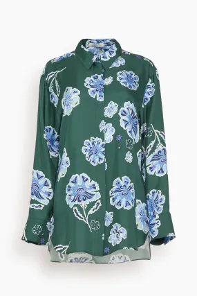 Big Garden Blouse in Green