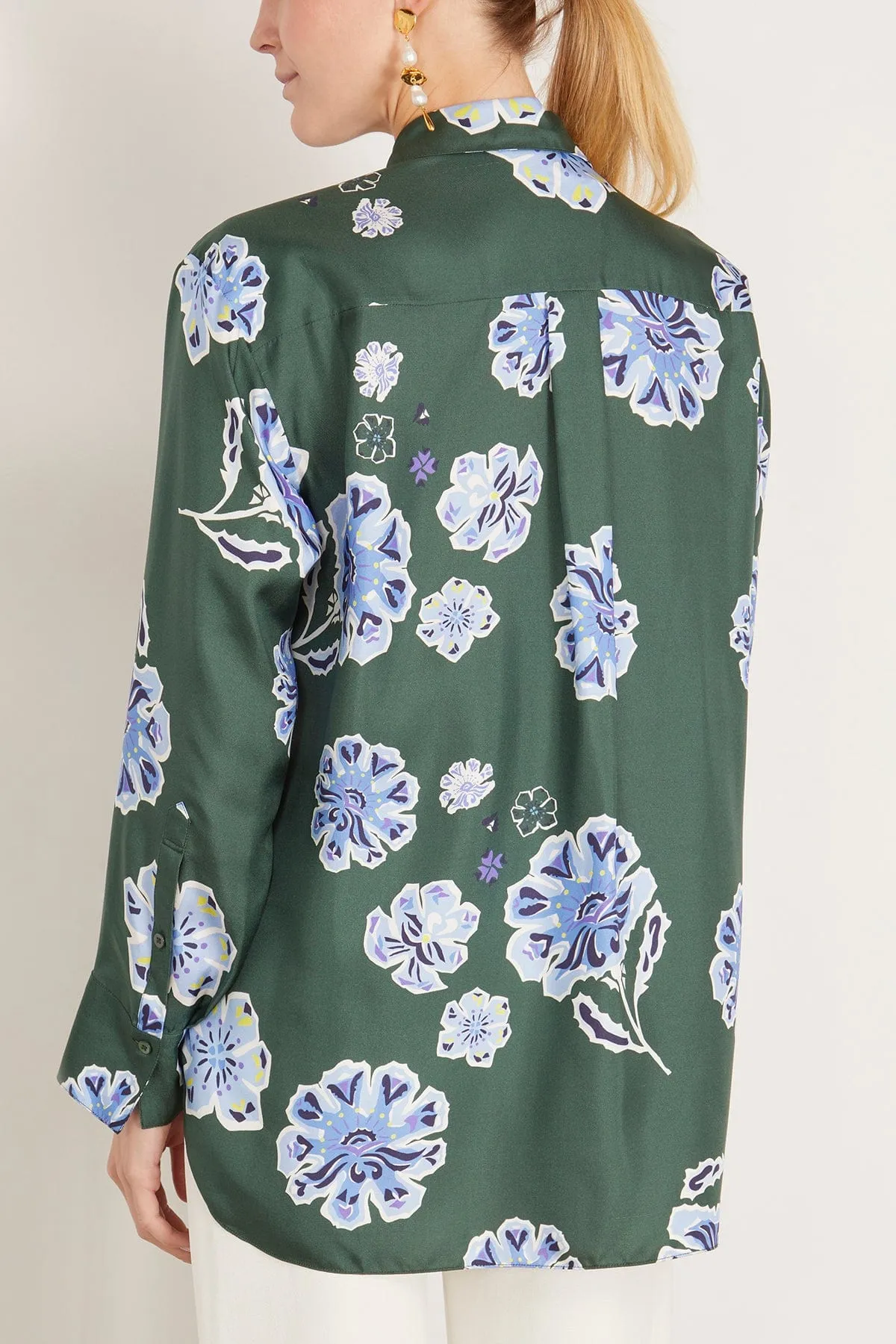 Big Garden Blouse in Green