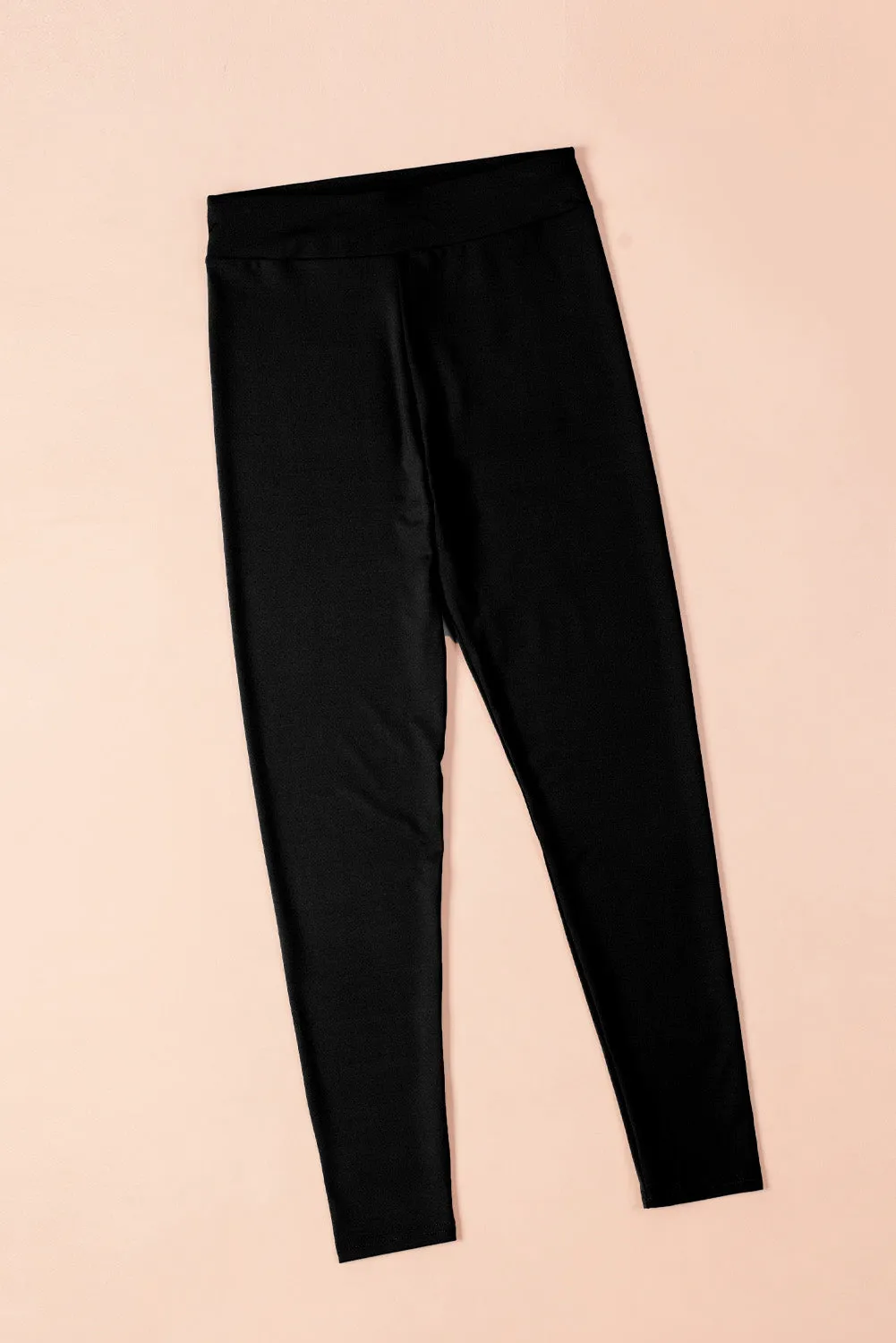 Black Stretchy Fit High Waist Leggings