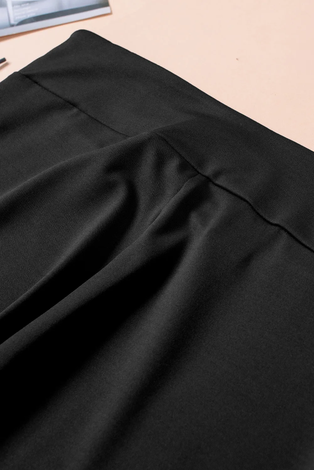 Black Stretchy Fit High Waist Leggings