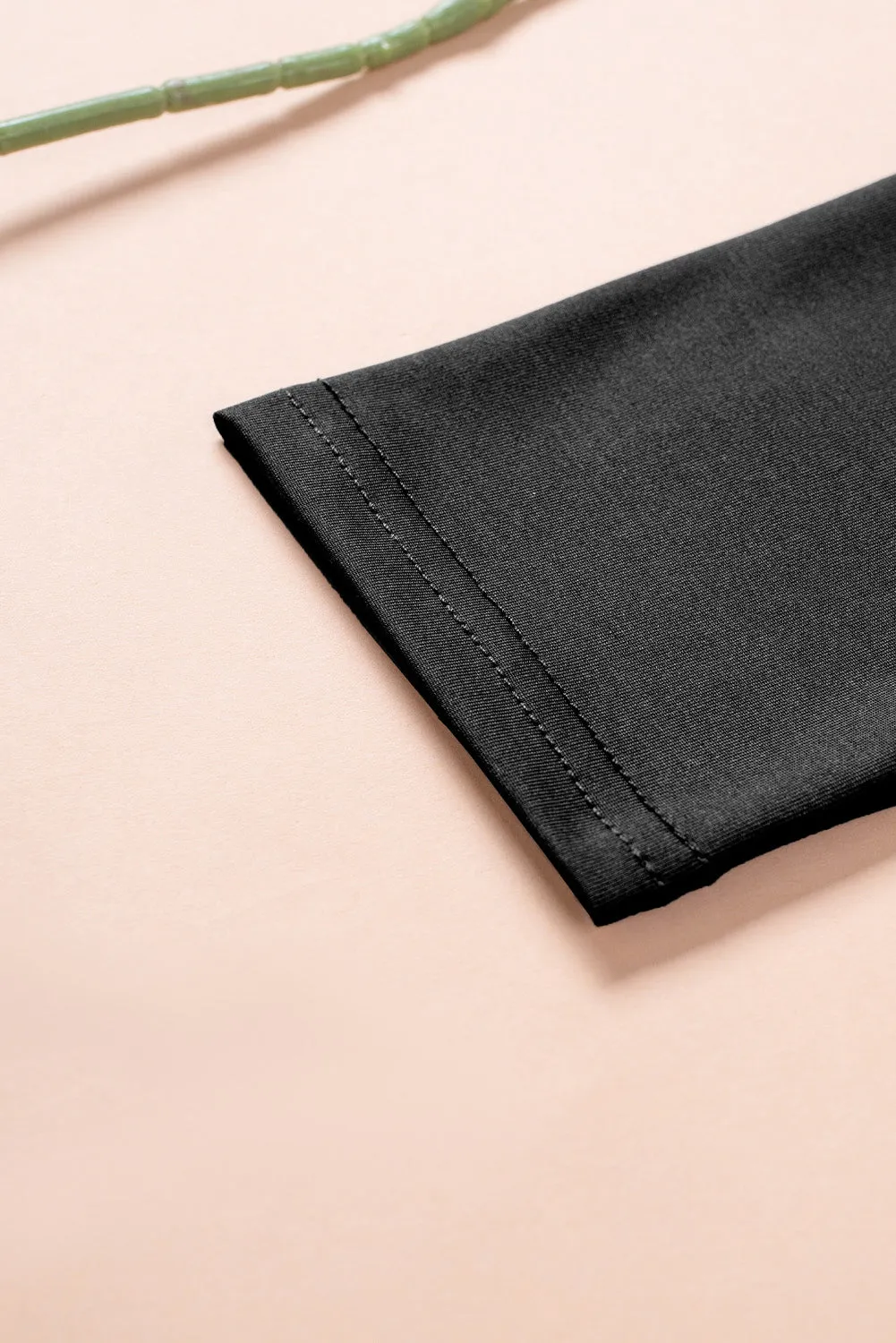 Black Stretchy Fit High Waist Leggings