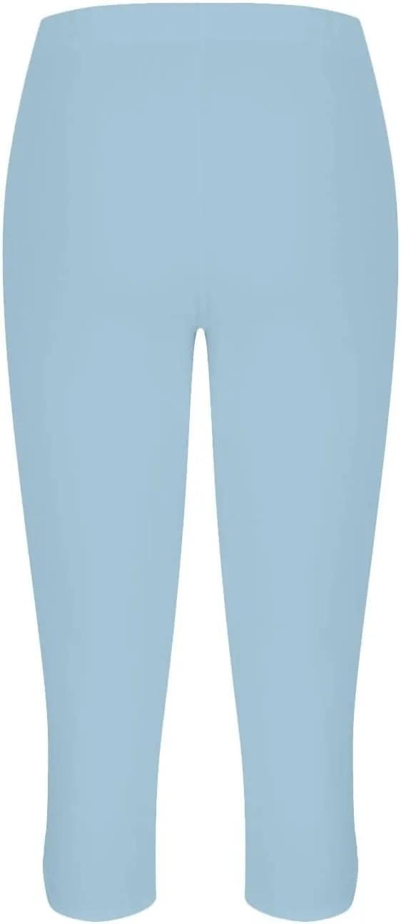 Capri Leggings for Women Summer Dressy Casual Cropped High Waist Yoga Pant Comfy Stretchy Leggings Running Compression