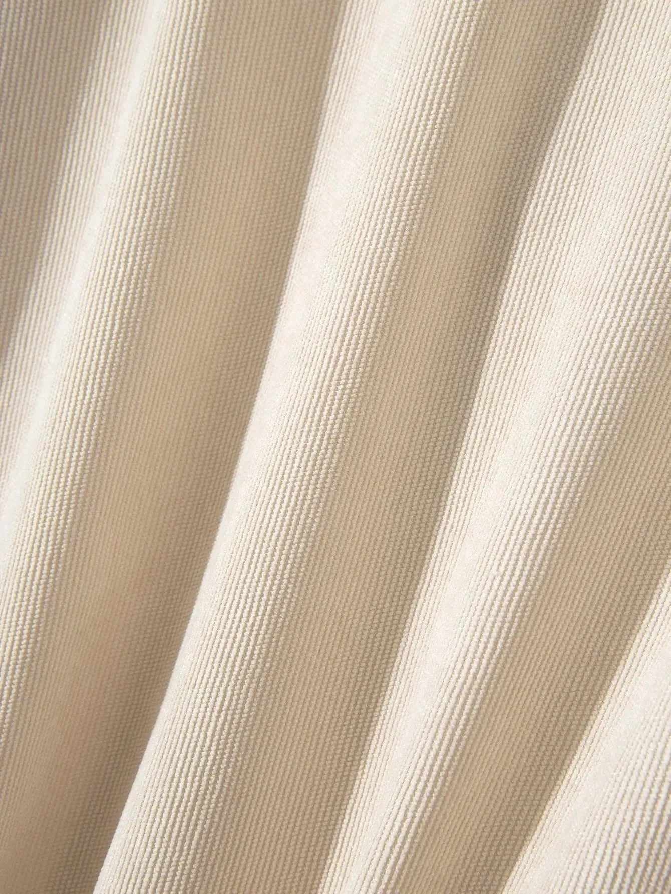 Casual Solid Corduroy Shirt - Cross & Crown