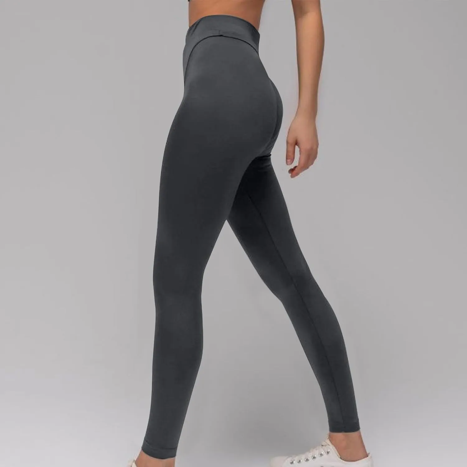 Compression Leggings with Pockets for Women Stretchy Plus Size High Waisted Leggings Tummy Control Yoga Pants