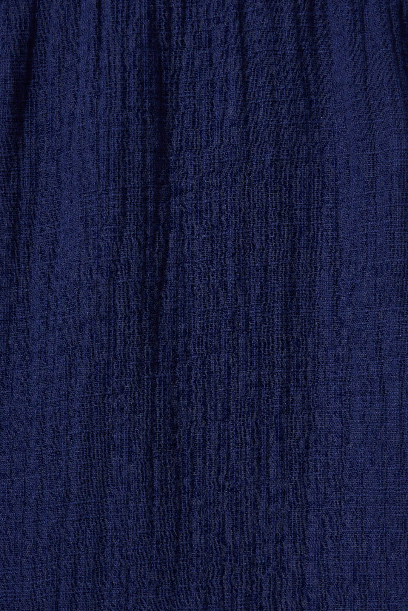 Delaney Midi Sundress In Navy Cotton
