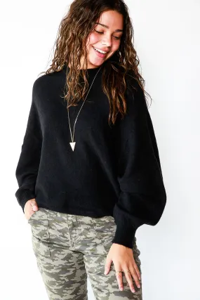 DOLMAN BATWING SWEATER