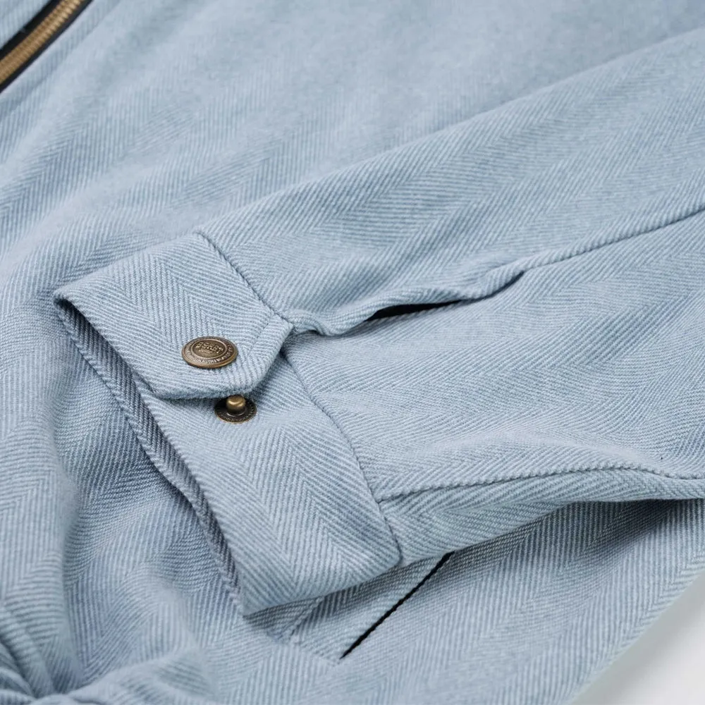 DSXBS HEAVY COTTON COLLAR JACKET LIGHT BLUE