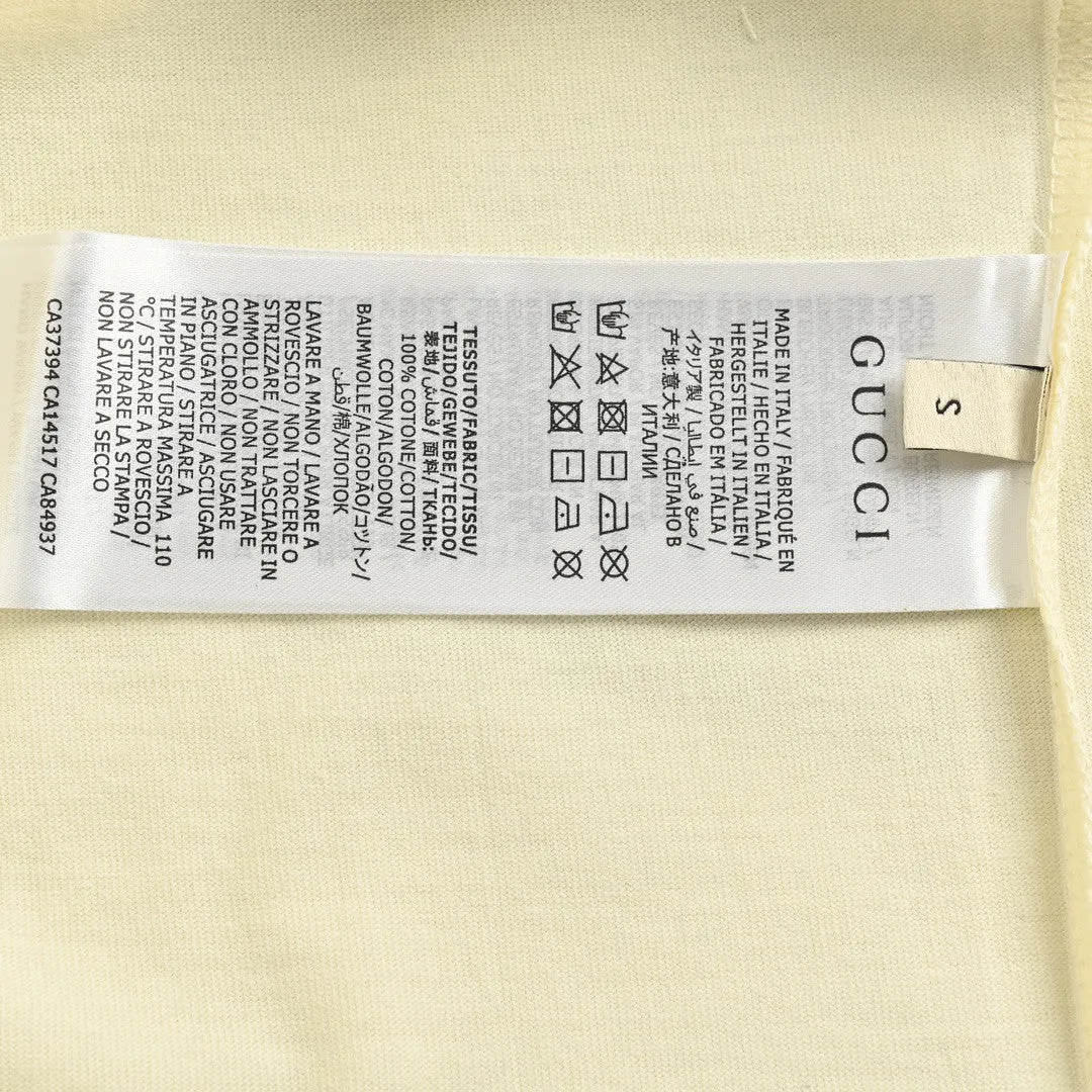 Gucci Interlocking GG Cream T-Shirt