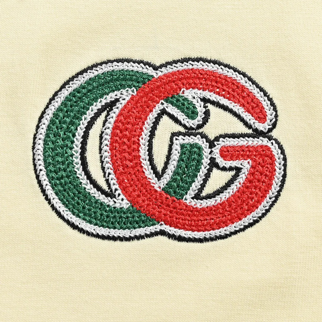 Gucci Interlocking GG Cream T-Shirt