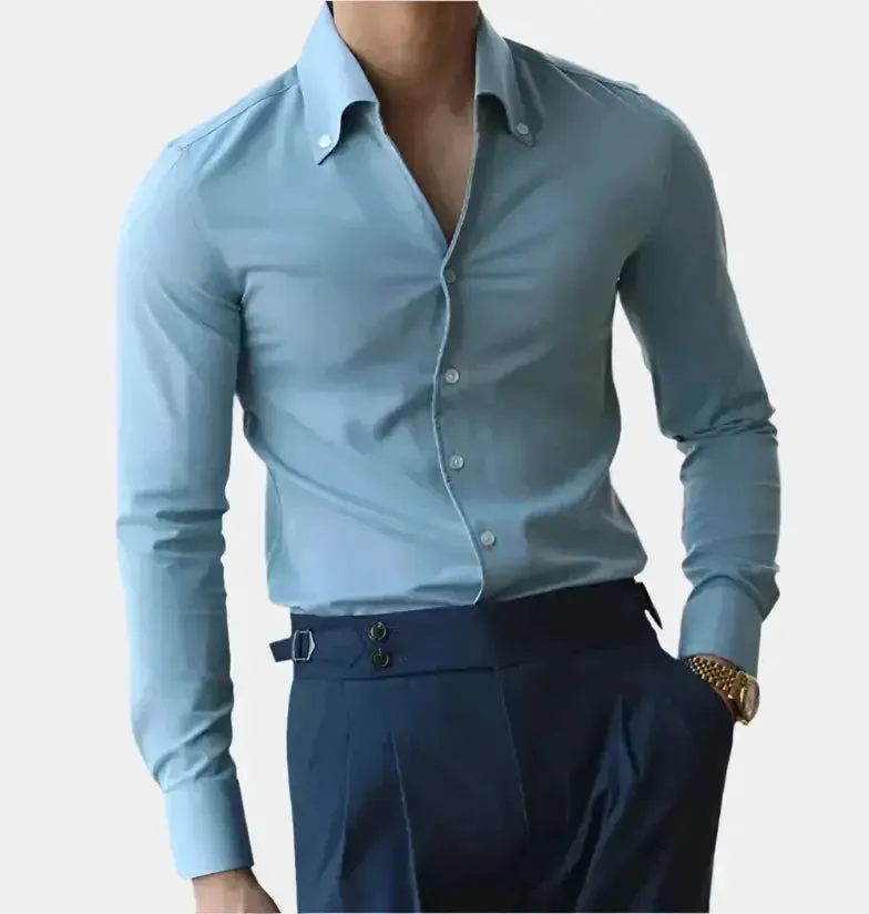 Italian Old Money Shirt - Cross & Crown
