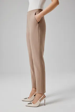 JAYDE Tailored Trouser in Mushroom