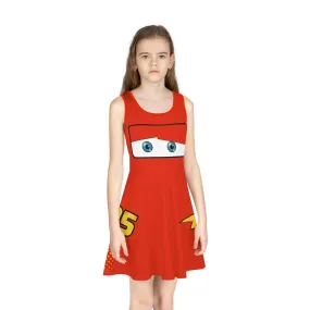 Lightning Inspired Girls' Sleeveless Sundress