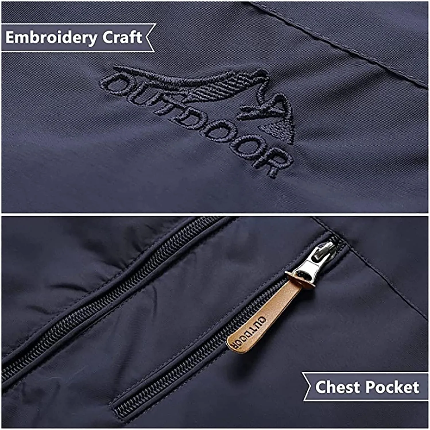 Men's Light Jacket, Men's Jacket, Waterproof Rain Jacket, Windproof Raincoat for Cycling