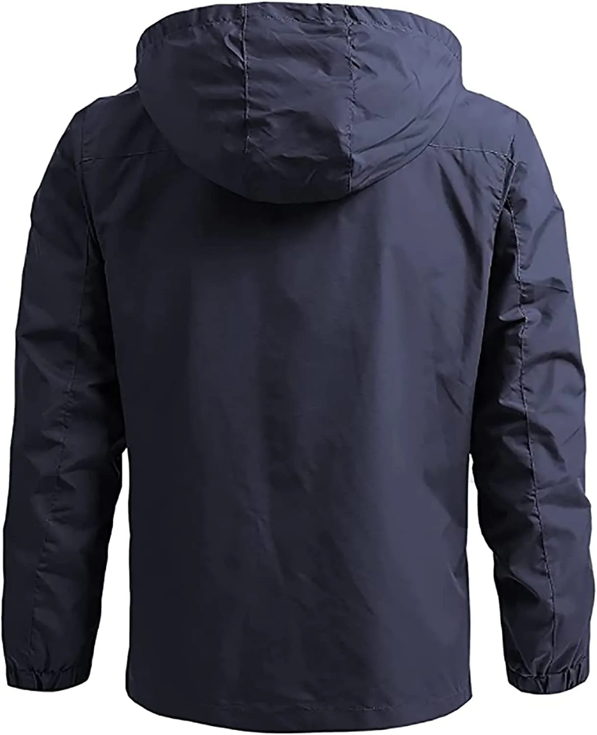 Men's Light Jacket, Men's Jacket, Waterproof Rain Jacket, Windproof Raincoat for Cycling