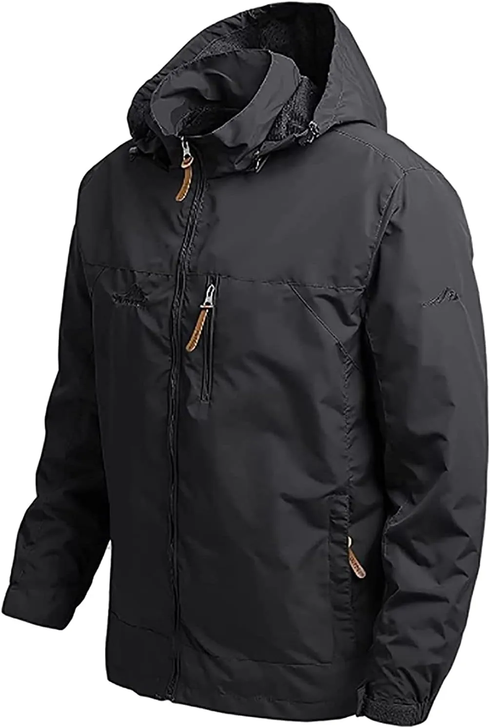 Men's Light Jacket, Men's Jacket, Waterproof Rain Jacket, Windproof Raincoat for Cycling