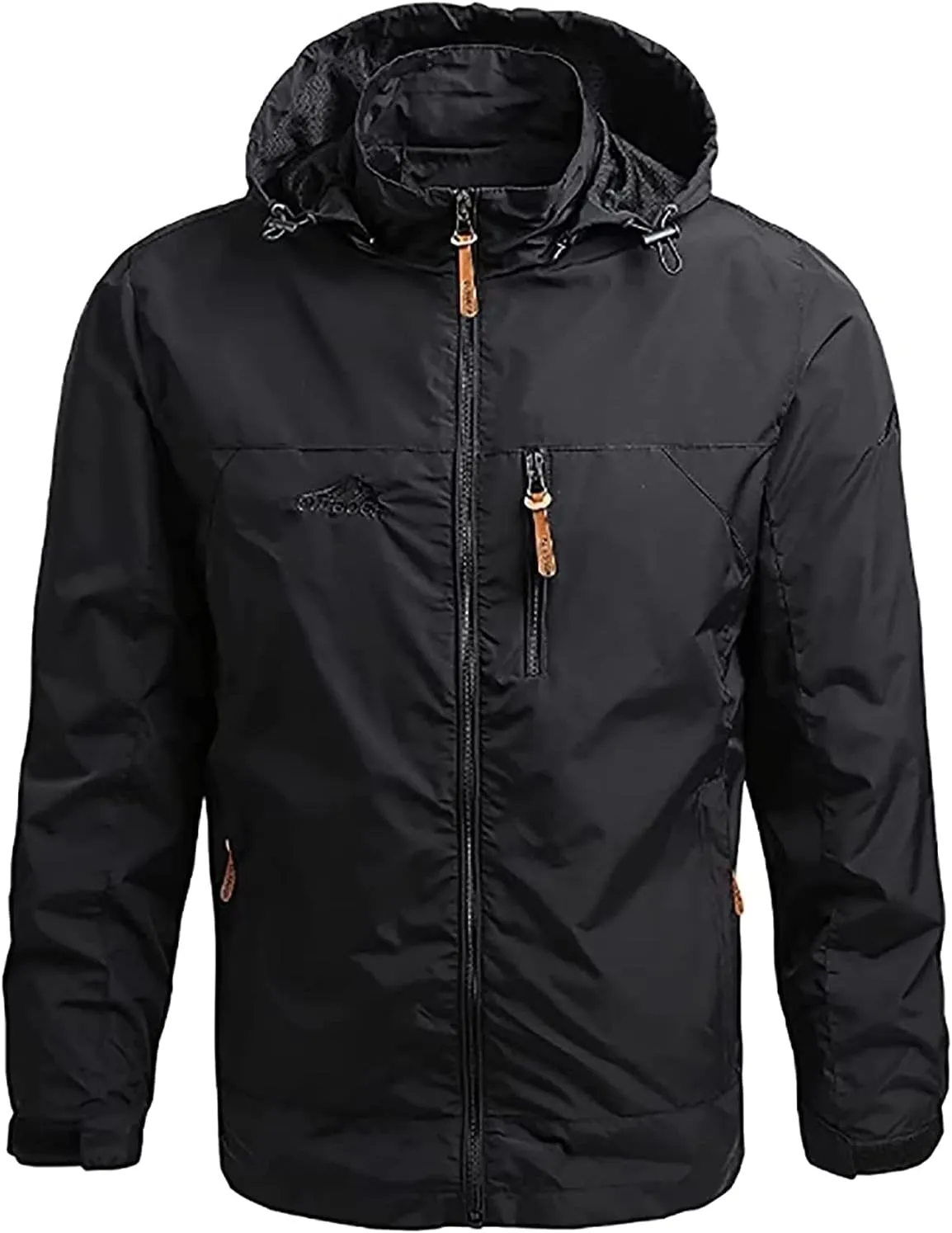 Men's Light Jacket, Men's Jacket, Waterproof Rain Jacket, Windproof Raincoat for Cycling
