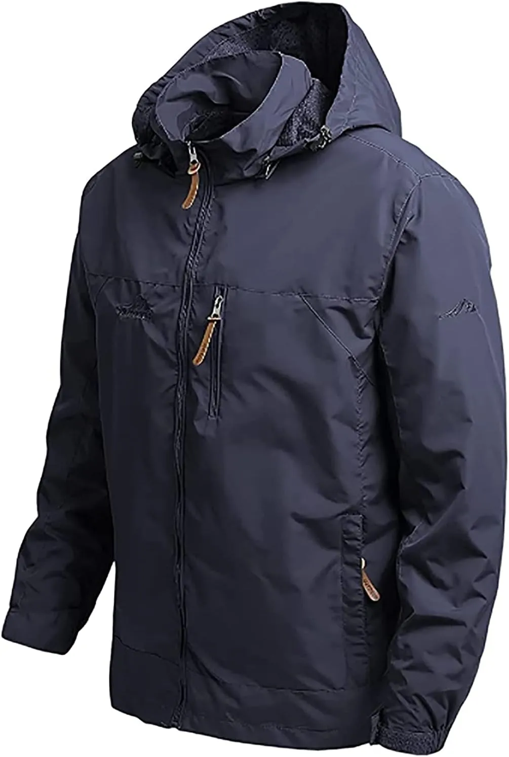 Men's Light Jacket, Men's Jacket, Waterproof Rain Jacket, Windproof Raincoat for Cycling