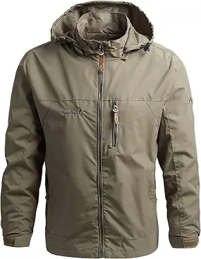 Men's Light Jacket, Men's Jacket, Waterproof Rain Jacket, Windproof Raincoat for Cycling