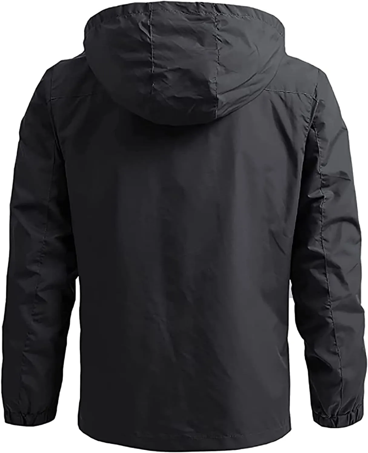 Men's Light Jacket, Men's Jacket, Waterproof Rain Jacket, Windproof Raincoat for Cycling