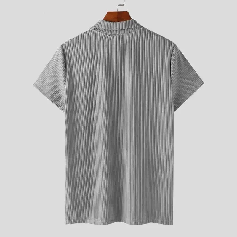 Minimalist Knit T-Shirt - Cross & Crown