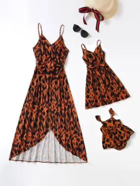 Mommy And Me So Fabulous Leopard Sundress
