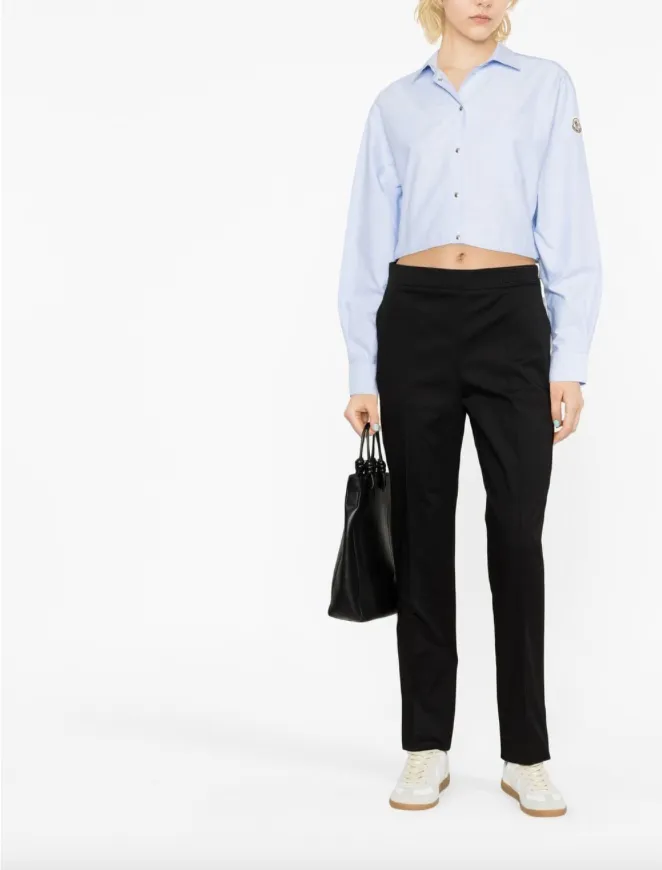 Moncler low-rise tailored trousers