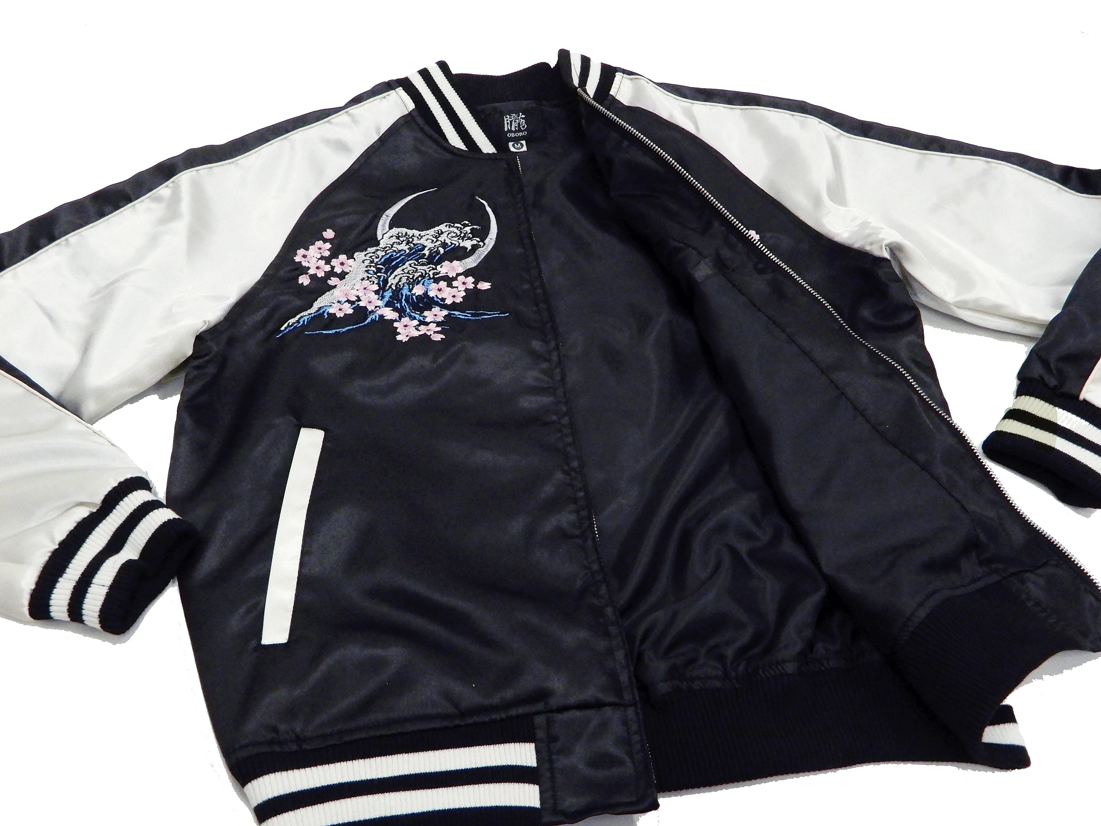 Naruto Jacket Men's Naruto Shippuden Japanese Souvenir Jacket Sukajan 9001821 Black