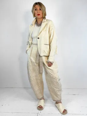 Sanctamuerte Tailored JaquardTrousers