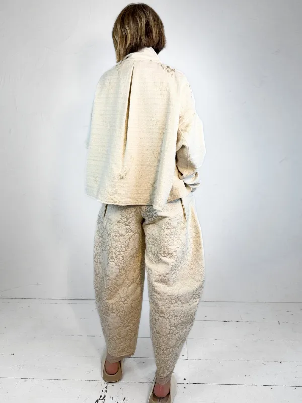 Sanctamuerte Tailored JaquardTrousers