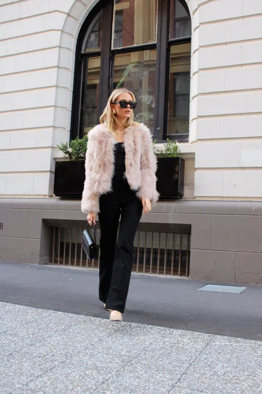 Scarlett Jacket - Blush