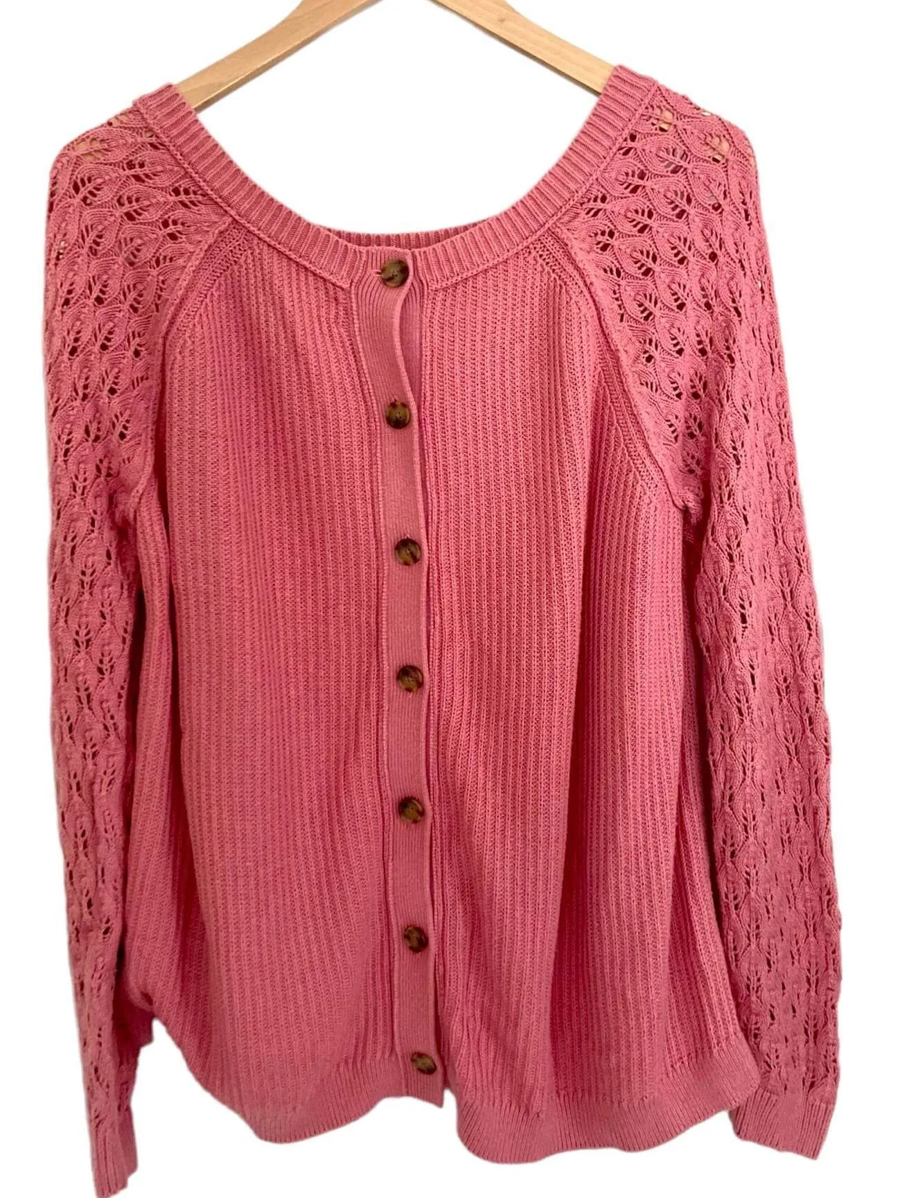 Soft Autumn Button Back Sweater
