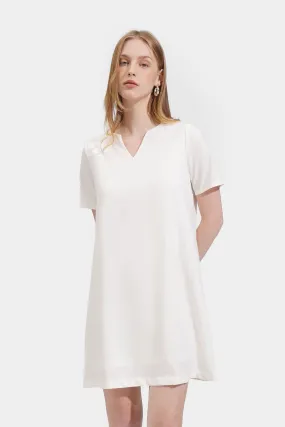 Split Neckline Dress