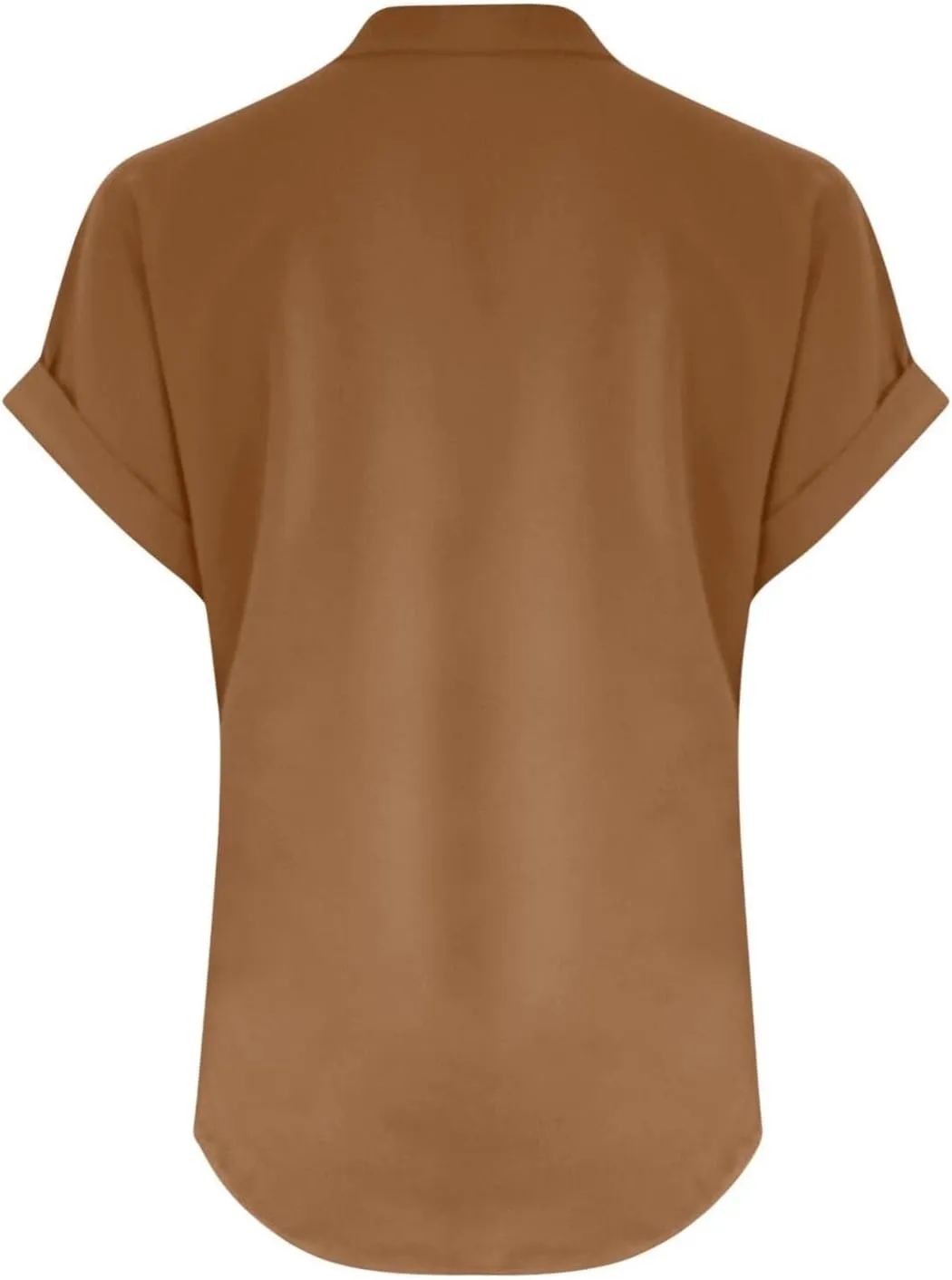 Summer Tops for Women,2025 Trendy Short Sleeve Cotton Linen Shirt Casual Button v Neck Tunic Blouses Outfits