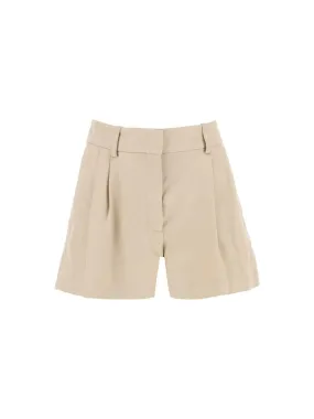 Tailored Pleated Shorts