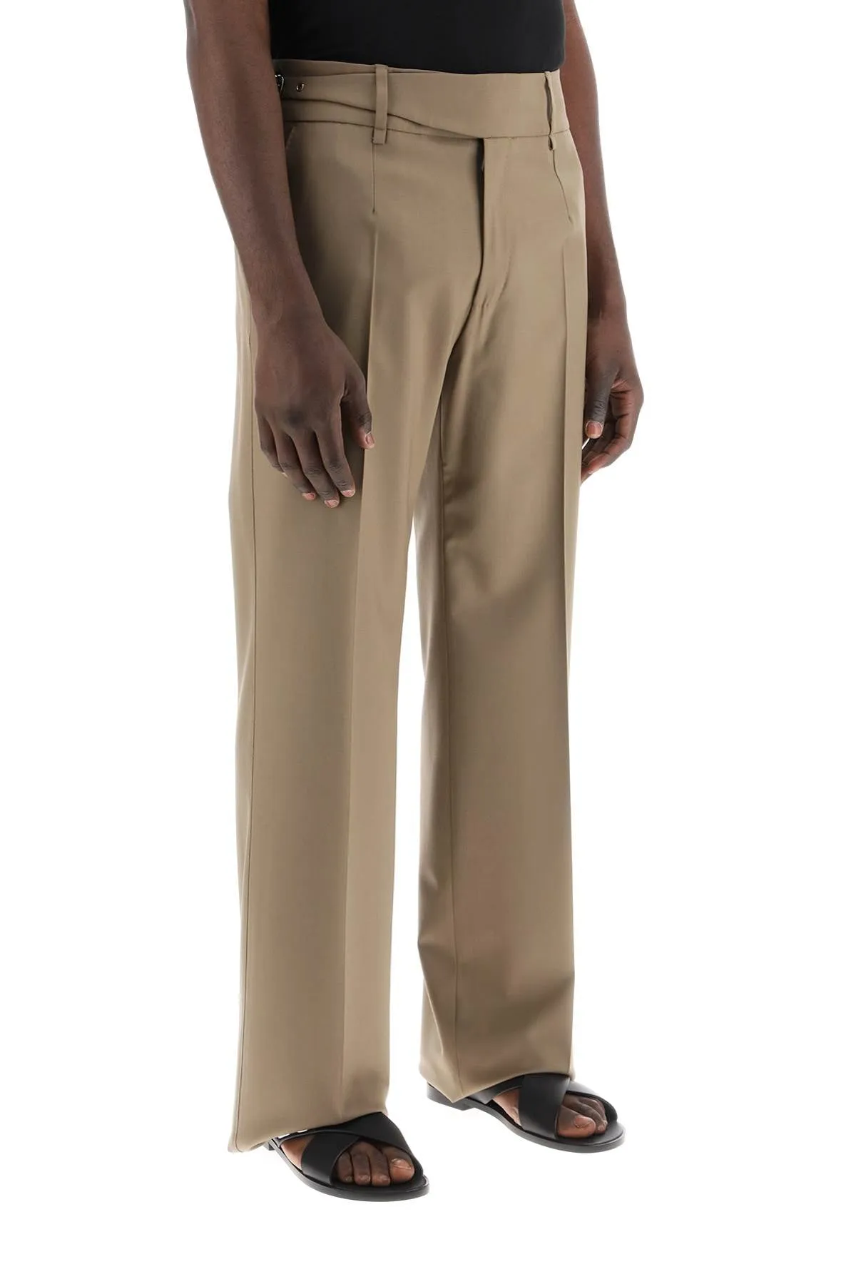 TAILORED STRETCH TROUSERS IN BI-ST