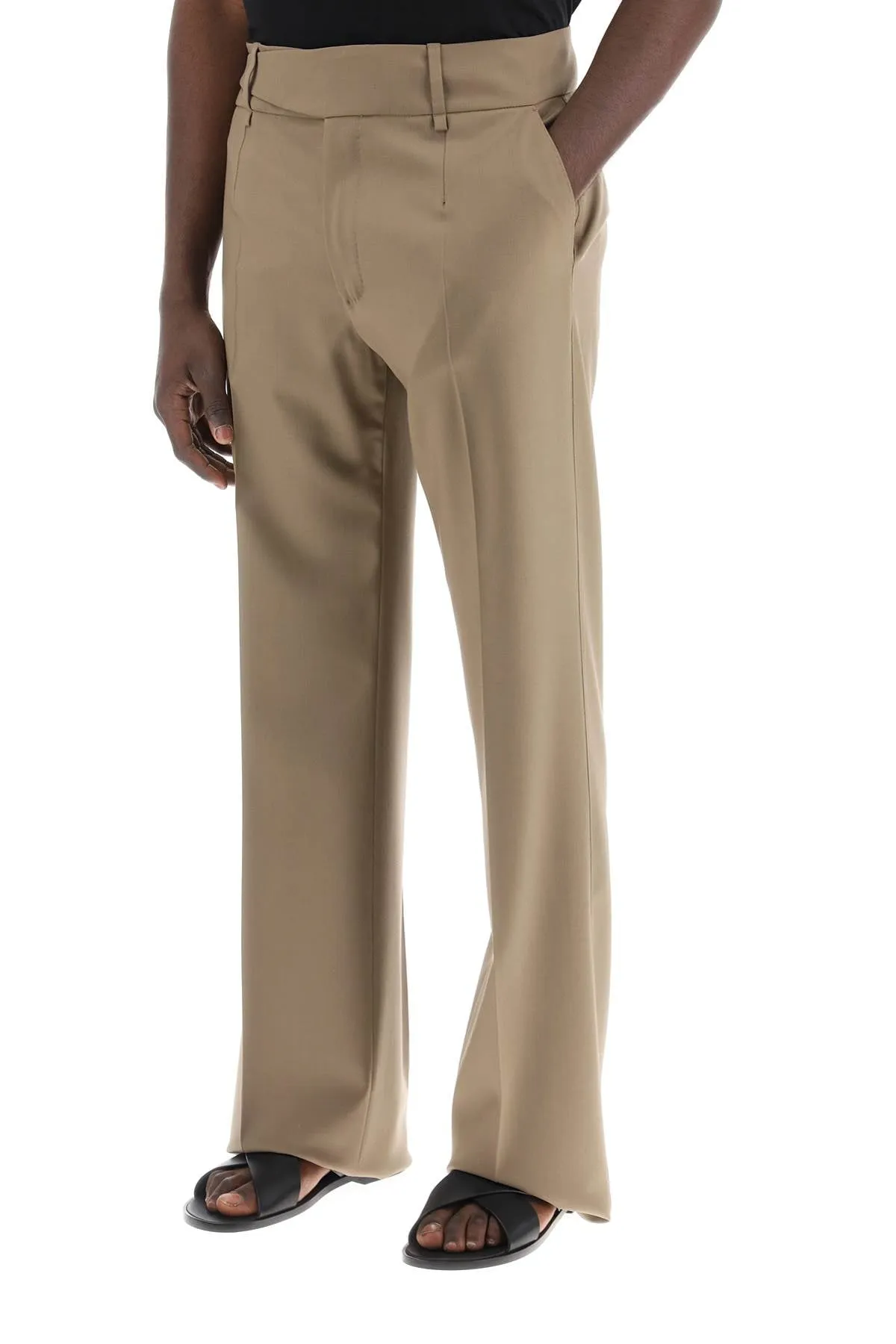 TAILORED STRETCH TROUSERS IN BI-ST