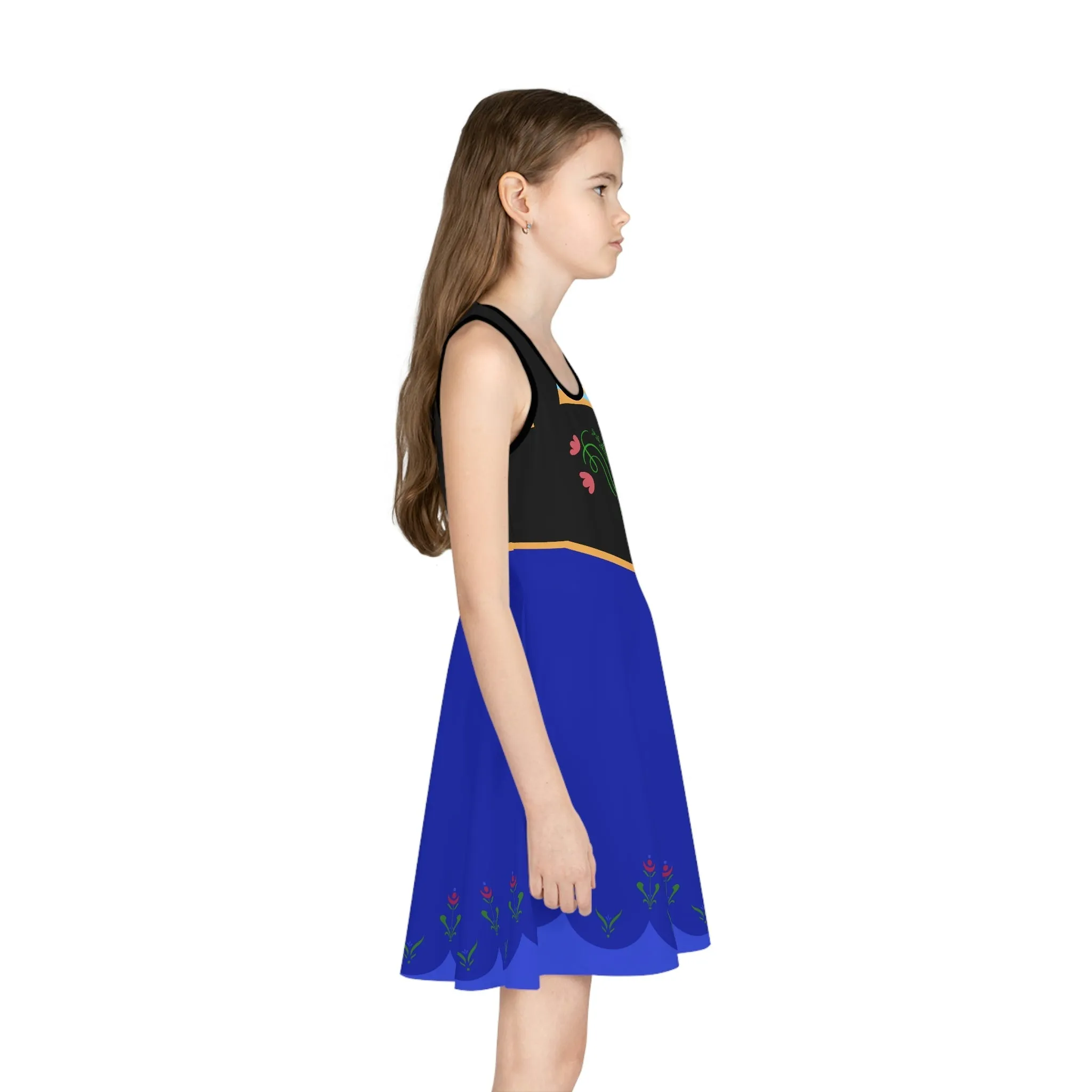 The Anna Girls' Sleeveless Sundress