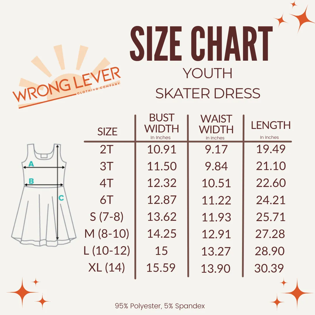 The Glitch Racer Girls' Sleeveless Sundress
