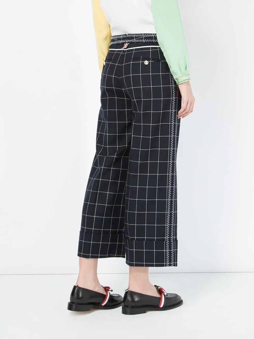 THOM BROWNE checked tailored pants