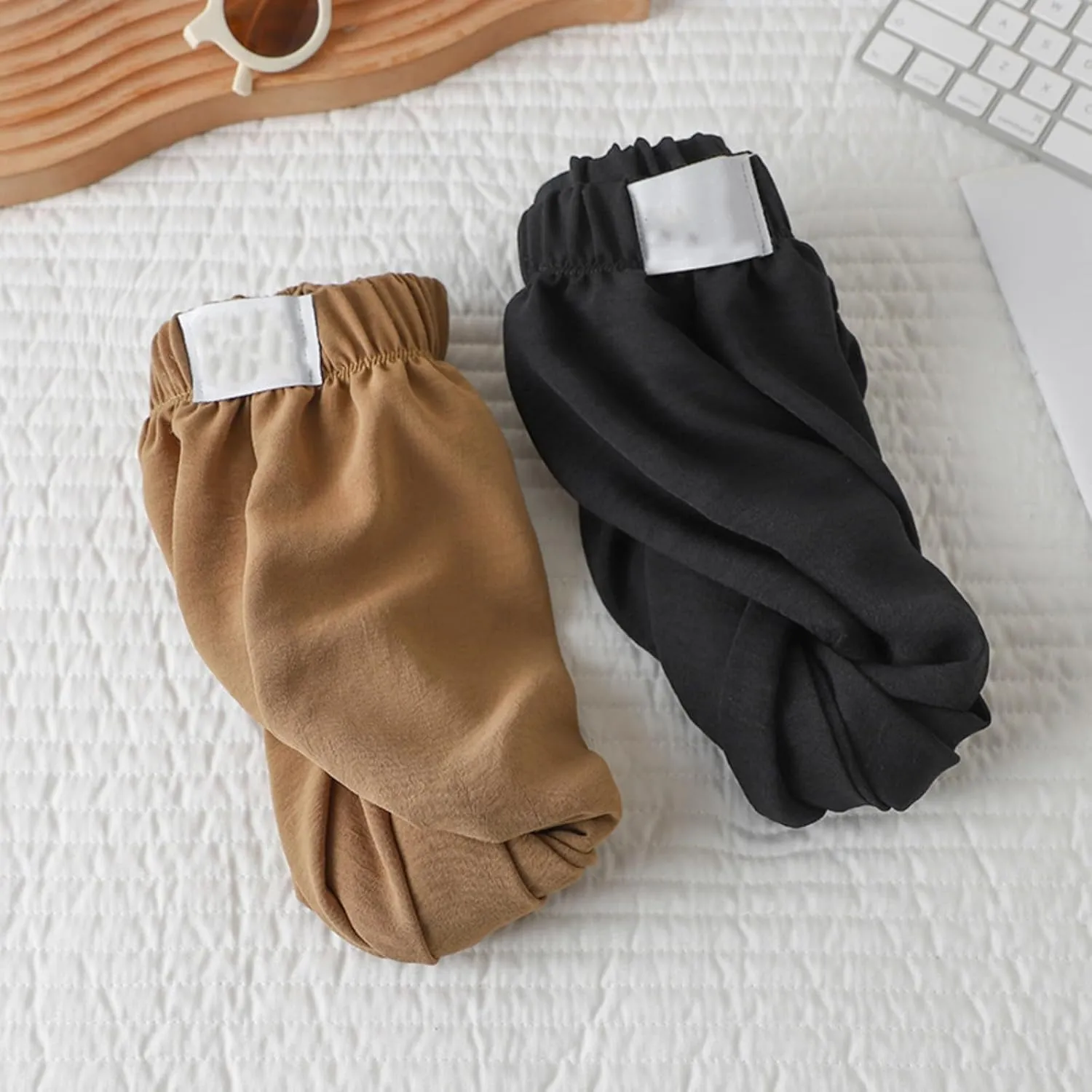 Toddler Boys Elastic Waist Baggy Sweatpants Kids Girls Breathable Comfy Aesthetic Joggers Plain Loose Athletic