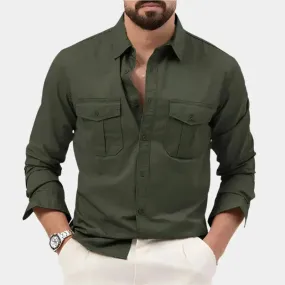 Vintage Long Sleeve Shirt - Cross & Crown